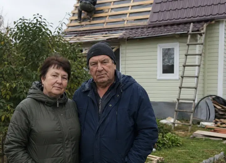 Отзыв Валерия и Татьяны о замене кровли в Истре